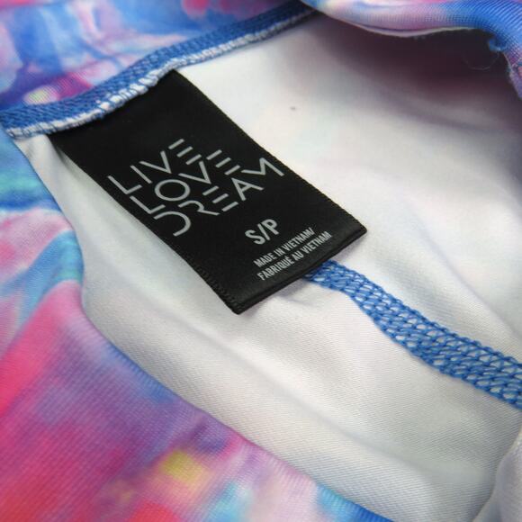 Aero Y2k Live Love Dream Watercolor Pastel Kidcore Leggings Small Unicorn - Picture 4 of 6